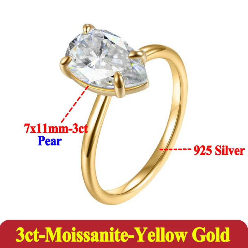 Gold ring with a large gemstone on a white background